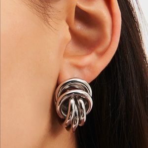 Justine Clenquet - Silver Judy Earrings